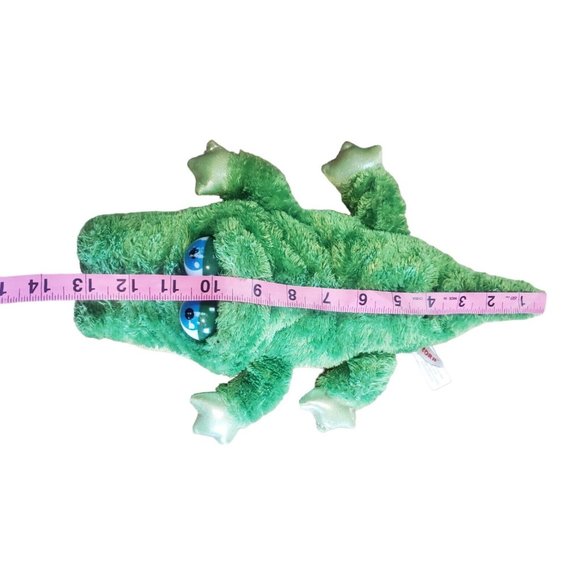Aurora World Crocodile Alligator Hand Puppet 13" Plush Body Green Stuffed Toy - Picture 7 of 9